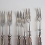 Sterling silver 1929 fruit knives and forks Image 6