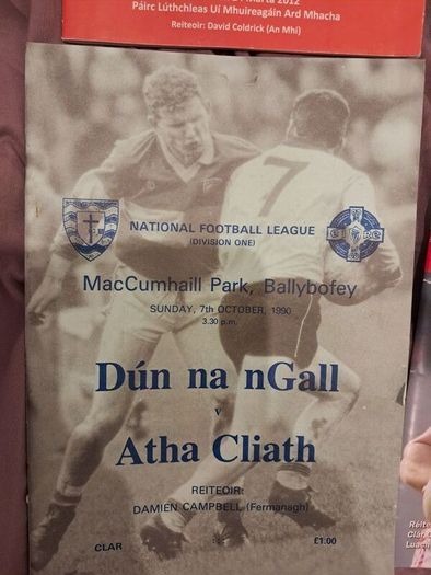 GAA Programmes X 15
