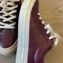 converse leather trainers Image 3
