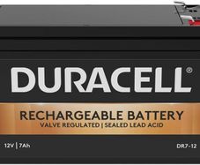 DR7-12 Duracell 12V 7Ah VRLA Battery