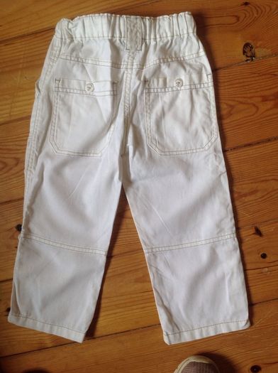 Age 2-3 NEXT White Linen Trousers