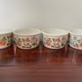 Vintage Aynsley Cottage Garden Set of 4 Ramekin Dishes Image 2