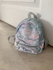 Tiny sequin backpack