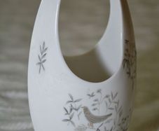 Rosenthal small porcelain basket by Raymond Loewy