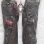 Two Chinese Figurines & free rolex Souvenir Spoon Image 4