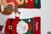 Christmas socks for embroidery