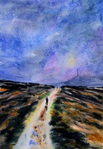 featherbeds and kippure watercolour