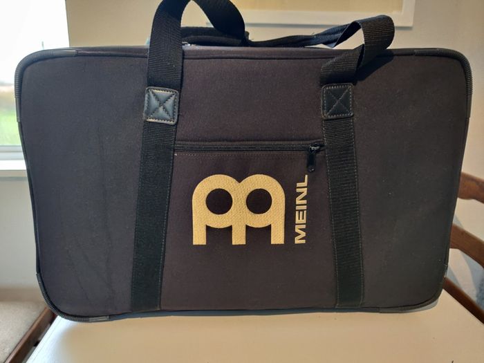 Meinl CAJ3MB-M Cajinto Cajon (Siam Oak / Makah Burl) + Meinl Padded Bag