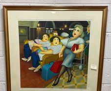 Beryl Cook  rare-TWINS- signed limited edition 183/300