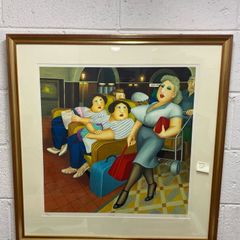 Beryl Cook  rare-TWINS- signed limited edition 183/300