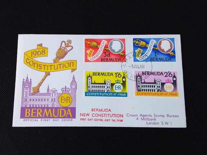 First Day Cover Bermuda 1968