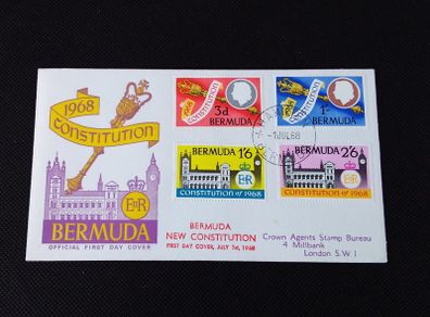 First Day Cover Bermuda 1968