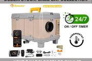 Toolbox style Heater with Power Supply, Bluetooth App. Latest 2025/2026 model. Silent Pump.