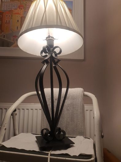 Wrought-iron Table Lamp