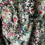 New look floral shower resistant coat parka style size 14 Image 2
