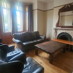 Solid oak coffee table