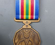 South African Police Service Ten Year Commemoration Medal