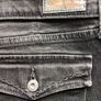 Mens Black Denim Levi 525 Straight Leg Jeans W36 L 29  includes Postage Image 7