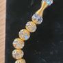 Clear Crystal & Gold Filigree Prayer Beads x33 Image 4