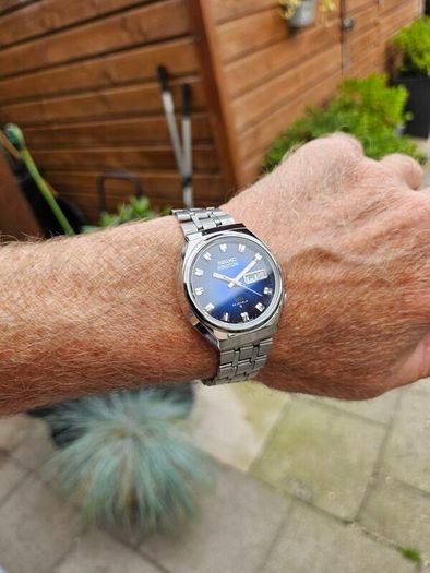 Watch Seiko 5 Actus SS Automatic. 1975.
