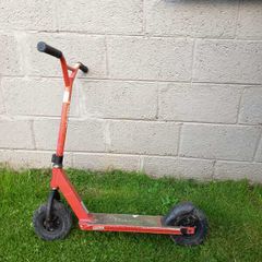 Red Razor off-road scooter