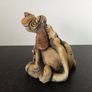Vintage BASSETT HOUND DOG Figurine 1984 John Raya Beasties of the Kingdom Image 4
