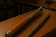 Job Lot 2 Vintage Brass Telescopes / Spyglasses