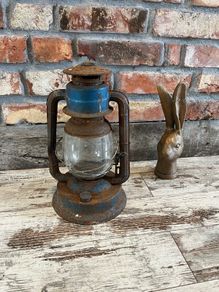 vintage oil lamp