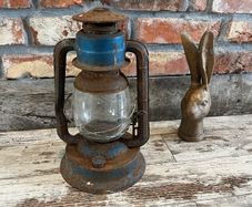vintage oil lamp