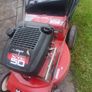 Masport push Lawnmower with Briggs and Stratton engine 5.0 XTE . Aluminium deck Image 3