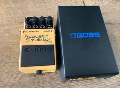 Boss AC-3 Acoustic Simulator box