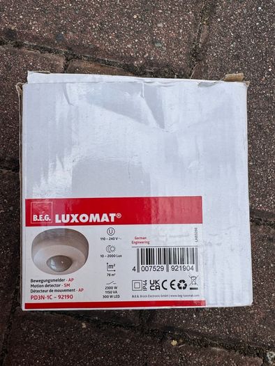 Luxomat Pir Occupancy Sensor