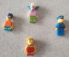 Lego the Simpsons mini figures