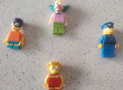 Lego the Simpsons mini figures