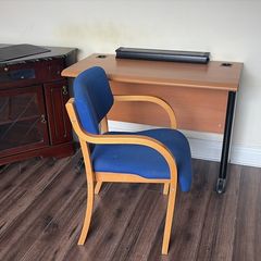 Desk and chair