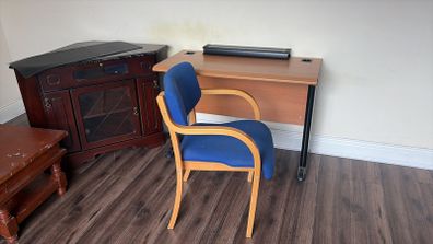 Desk and chair