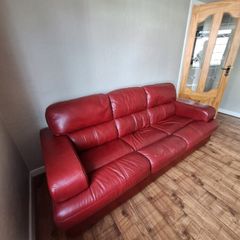 Leather sofas