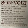 Son Volt - Straightaways Promotional Advance Copy. Absolutely classic Americana album. Card sleeve. Both CD and sleeve branded promo. Image 2