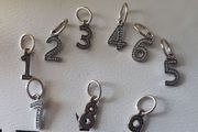 New genuine pandora number charms