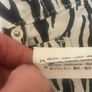 jeans Zara high rise skinny animal print size 12 Image 10