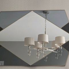 Large contemporary mirror