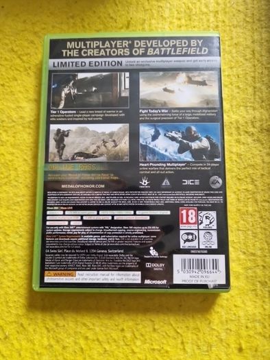 Medal of Honor Limited Edition Xbox 360 games Original