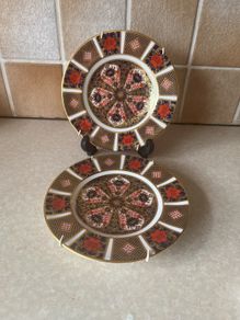 Royal Crown Darby " Old Imari" 1128 6.5" plates
