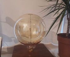 Solid Walnut Base Table Lamp