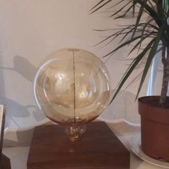 Solid Walnut Base Table Lamp