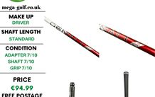 Project X Denali Red 5.5 50g Regular Driver Shaft / Titleist 2nd Gen
