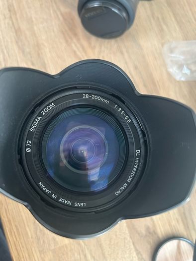 Pentax Z-1p. Autofocus 35mm SLR with lenses, Pentax AF500FTZ flash and accessories