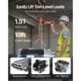 Manual Lever Chain Hoist, 1-1/2T 1500KG Capacity Heavy Duty Come Along, 3M Lift G80 Alloy Steel Chain With Dual Pawl Mechanical Brake, Image 2