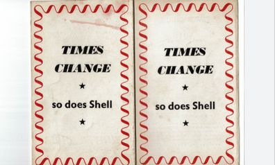 SHELL OIL 1937 pamphlet illustrated by Brian Robb
