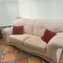 Cream 3 seater sofa for sale. Very good condition, just needs a professional clean. Image 4